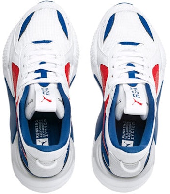 (小学) Puma RS-X 硬盘版 白色/风险红/蓝色 370644-03 Lookbook (小学) Puma RS-X 硬盘版 白色/风险红/蓝色 370644-03