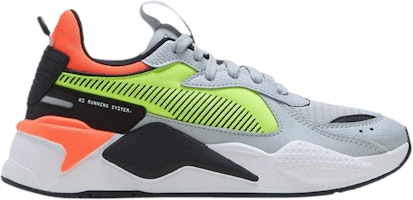 (Grade School) Puma RS-X Hard Drive Jr 'Grey Yellow Red' 370644-01 (Grade School) Puma RS-X Hard Drive Jr 'Grey Yellow Red' 370644-01