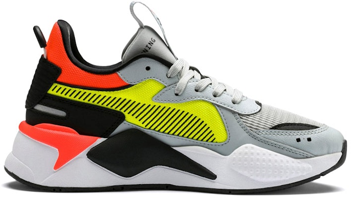 (Grade School) Puma RS-X Hard Drive Jr 'Grey Yellow Red' 370644-01 Order (Grade School) Puma RS-X Hard Drive Jr 'Grey Yellow Red' 370644-01