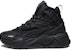 (Peringkat Sekolah) Puma RS-X High Kanak-Kanak 'Hitam Abu-Abu Bayangan' 393756-01