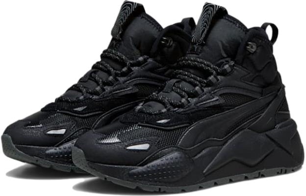 (Grado Escolar) Puma RS-X High Big Kid 'Negro Sombra Gris' 393756-01 Lookbook (Grado Escolar) Puma RS-X High Big Kid 'Negro Sombra Gris' 393756-01