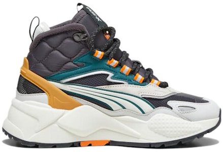 GS プーマ RS-X ハイ キッズ "ダークコール/グレー" 393756-02 Order GS プーマ RS-X ハイ キッズ "ダークコール/グレー" 393756-02