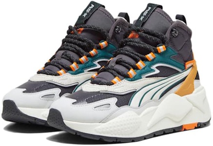 GS プーマ RS-X ハイ キッズ "ダークコール/グレー" 393756-02 Lookbook GS プーマ RS-X ハイ キッズ "ダークコール/グレー" 393756-02