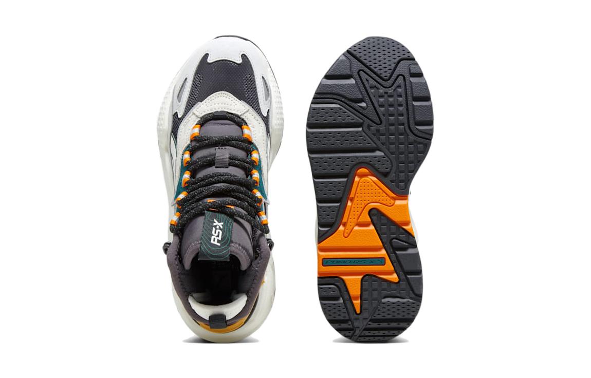 Shop （學齡）Puma RS-X High Big Kid 'Dark Coal Vapor Grey' 393756-02