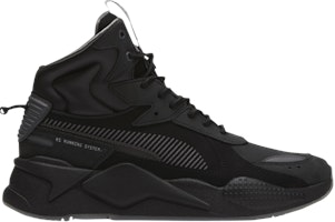 (Grade School) Puma RS-X Mid Militia 'Black Asphalt' 382491-01 (Grade School) Puma RS-X Mid Militia 'Black Asphalt' 382491-01