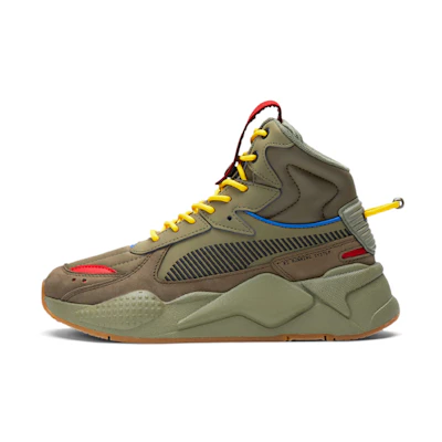 (GS) Puma RS-X Mid Militia 'Deep Lichen Green'