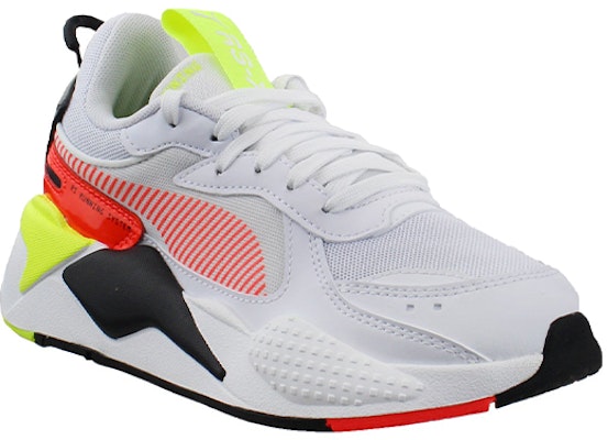 (Grade School) Puma RS-X Patent 'White Yellow Alert' 372520-02 Lookbook (Grade School) Puma RS-X Patent 'White Yellow Alert' 372520-02