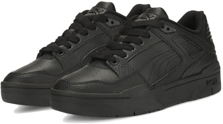 (Grade School) Puma Slipstream Leather 'Triple Black' 387826-01 Lookbook (Grade School) Puma Slipstream Leather 'Triple Black' 387826-01