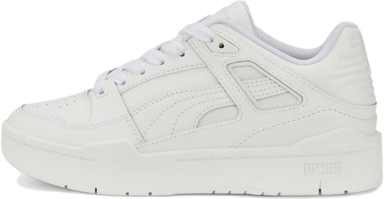 (Grade School) Puma Slipstream Leather 'Triple White' 387826-02 Buy (Grade School) Puma Slipstream Leather 'Triple White' 387826-02