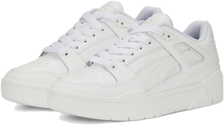 (Grade School) Puma Slipstream Leather 'Triple White' 387826-02 Lookbook (Grade School) Puma Slipstream Leather 'Triple White' 387826-02