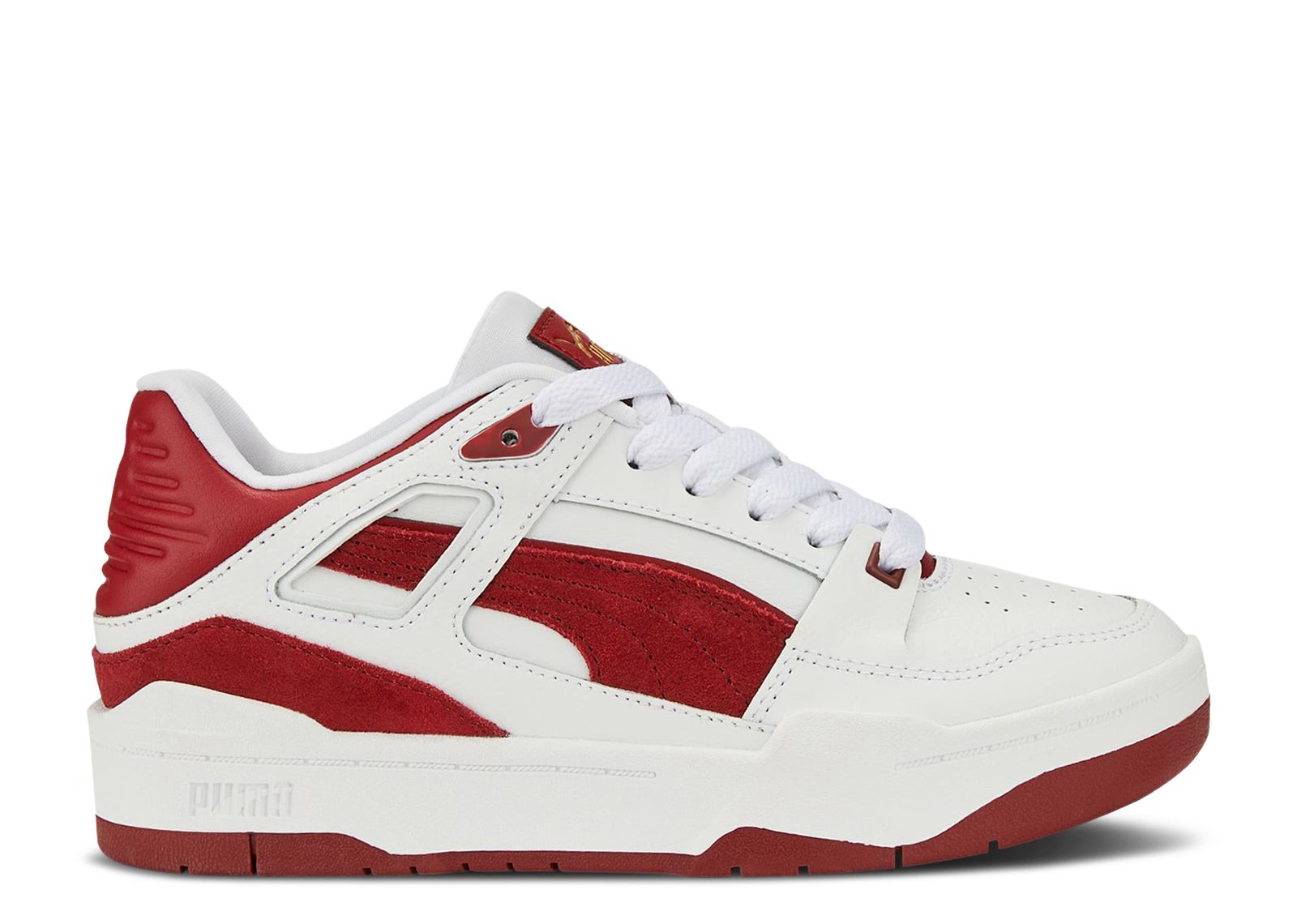 Buy (Grade School) Puma Slipstream Suede FS 'White Intense Red' 388683-02