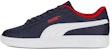 (Kanak-Kanak) Puma Smash 3.0 Kulit Besar 'Biru Merah' 392031-04