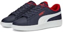 Lookbook (Kanak-Kanak) Puma Smash 3.0 Kulit Besar 'Biru Merah' 392031-04