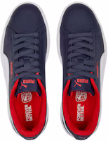 Shop Puma Smash 3.0 Leer Kinderen ''Navy Rood'' (Grade School) 392031-04