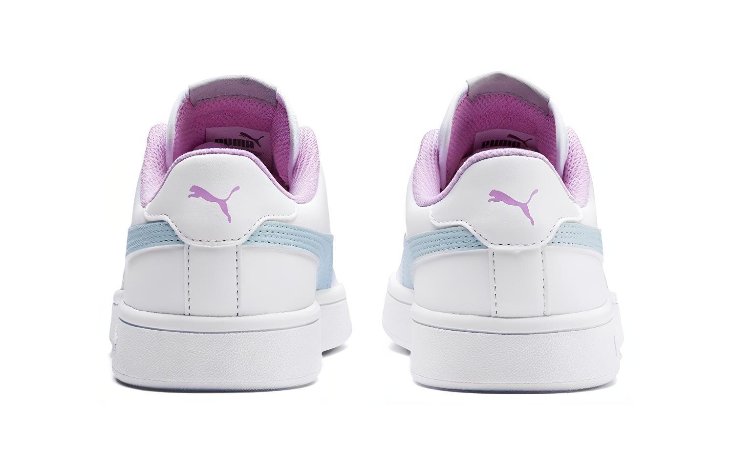 Shop GS プーマ スマッシュV2 L Jr (フェアアクア) 365170-11