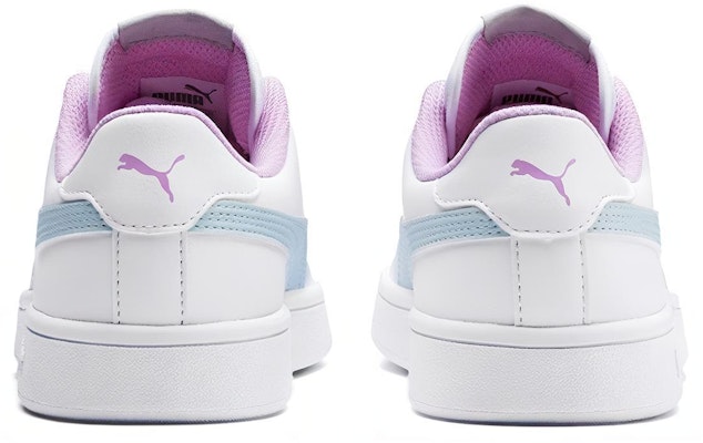 GS プーマ スマッシュV2 L Jr (フェアアクア) 365170-11 Shop GS プーマ スマッシュV2 L Jr (フェアアクア) 365170-11