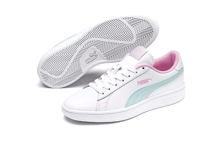 Purchase GS プーマ スマッシュV2 L Jr (フェアアクア) 365170-11