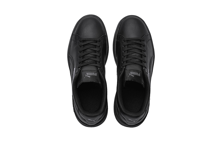 (GS) Puma Smash V2 Leather 'Black' 圖 3