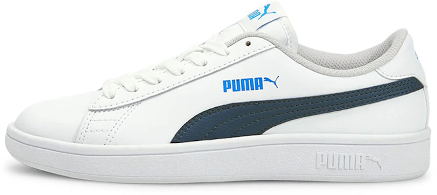 Puma Smash v2 Kulit 'Putih Biru Intens' (Sekolah Dasar) 365170-30 Buy Puma Smash v2 Kulit 'Putih Biru Intens' (Sekolah Dasar) 365170-30