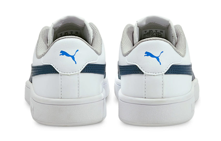 (GS) Puma Smash v2 Leather 'White Intense Blue' 圖 4
