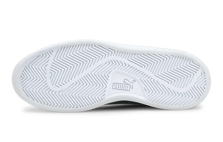 (GS) Puma Smash v2 Leather 'White Intense Blue' 圖 5