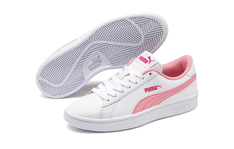 (GS) Puma Smash v2 Leather 'White Peony' 圖 5