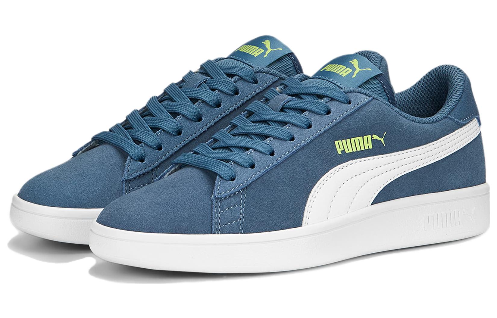 Lookbook (Pendidikan Dasar) Puma Smash V2 Suede 'Deep Dive' Anak-anak 365176-33