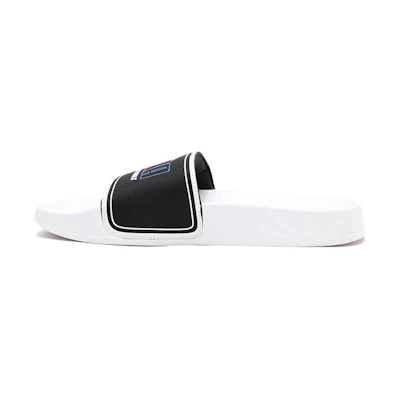 (GS) Puma SmileyWorld Leadcat 2.0 Slide 'White Black'