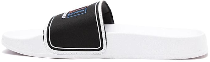 (Grade School) Puma SmileyWorld x Leadcat 2.0 Slide 'White Black' 384494-01 (Grade School) Puma SmileyWorld x Leadcat 2.0 Slide 'White Black' 384494-01