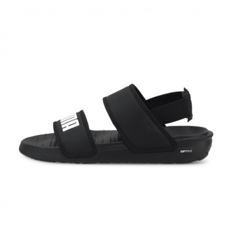 Buy (小童款) 彪马软底凉鞋 '黑白' 375694-01