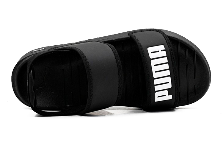 Purchase (小童款) 彪马软底凉鞋 '黑白' 375694-01