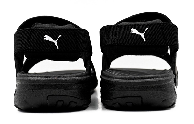 Details for (小童款) 彪马软底凉鞋 '黑白' 375694-01