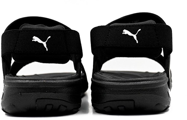 (學齡) Puma 軟底涼鞋 '黑白' 375694-01 Details for (學齡) Puma 軟底涼鞋 '黑白' 375694-01