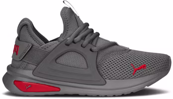 (Grade School) Puma Softride Enzo Evo 'Medium Grey Red' 387052-05 (Grade School) Puma Softride Enzo Evo 'Medium Grey Red' 387052-05