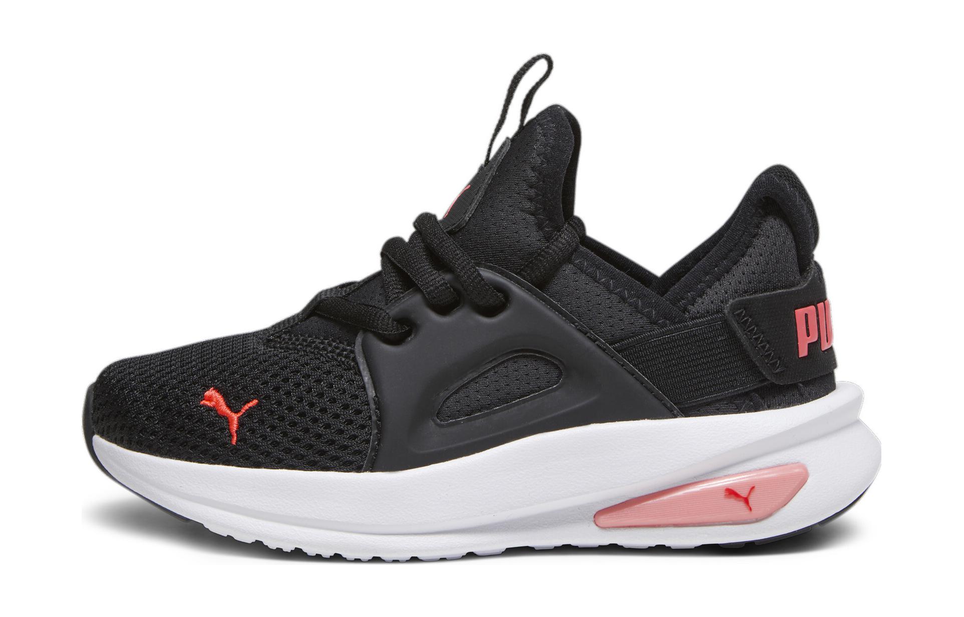 (Grade School) Puma Softride Enzo Evo Little Kid 'Black Fire Orchid' 387053-12