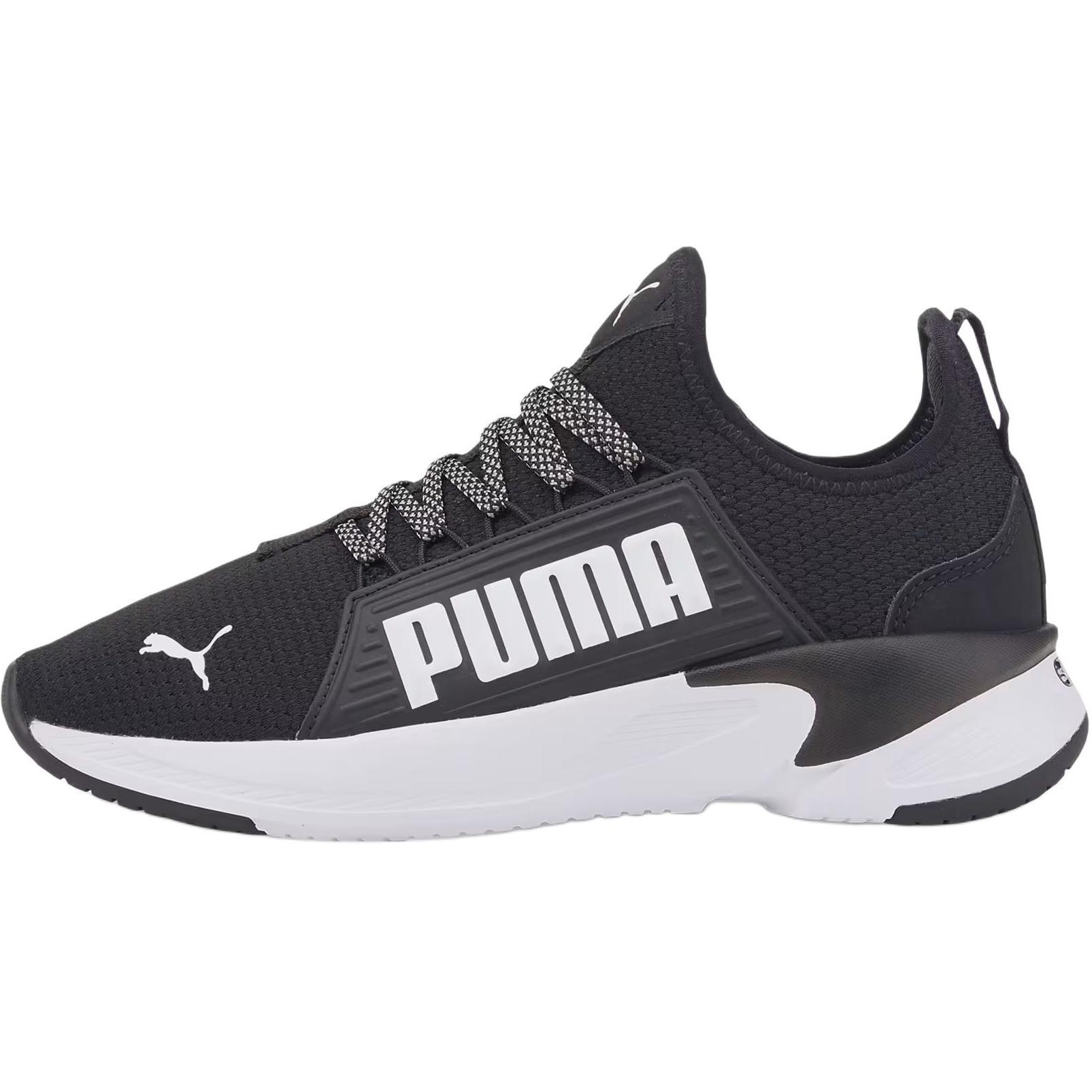 (Grade School) Puma Softride Premier Slip-On 'Black White' 376560-01