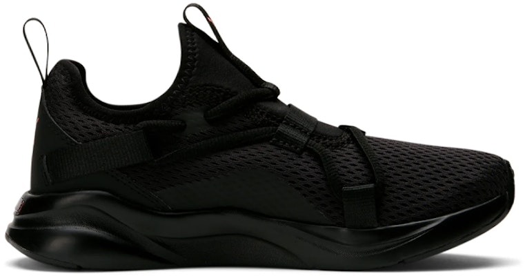 (Grade School) Puma SoftRide Rift Pop 'Black High Risk Red' 194773-05 Order (Grade School) Puma SoftRide Rift Pop 'Black High Risk Red' 194773-05