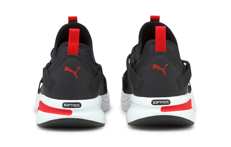 Lookbook (Enfant) Puma SoftRide Rift Pop ''Noir Rouge Risque Élevé'' 194773-01