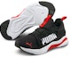 Shop (Kanak-Kanak) Puma SoftRide Rift Pop 'Hitam Merah Terang Berisiko Tinggi' 194773-01