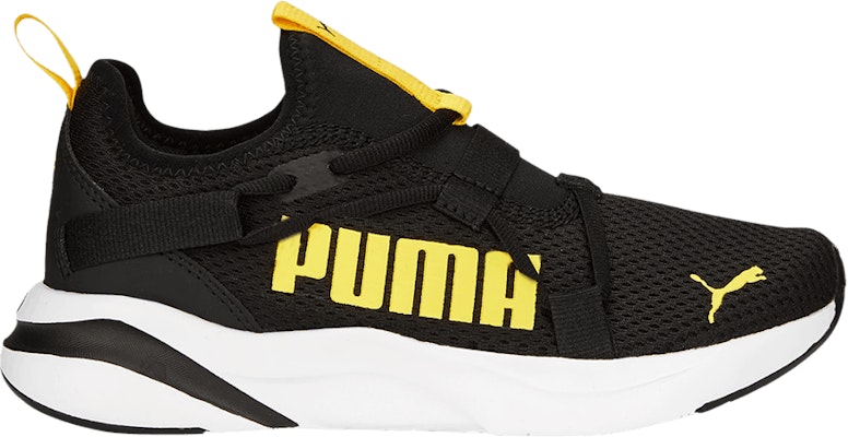 (Grade School) Puma SoftRide Rift Pop 'Black Pelé Yellow' 194773-14 Buy (Grade School) Puma SoftRide Rift Pop 'Black Pelé Yellow' 194773-14