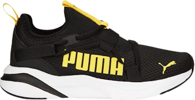 (Grade School) Puma SoftRide Rift Pop 'Black Pelé Yellow' 194773-14 (Grade School) Puma SoftRide Rift Pop 'Black Pelé Yellow' 194773-14