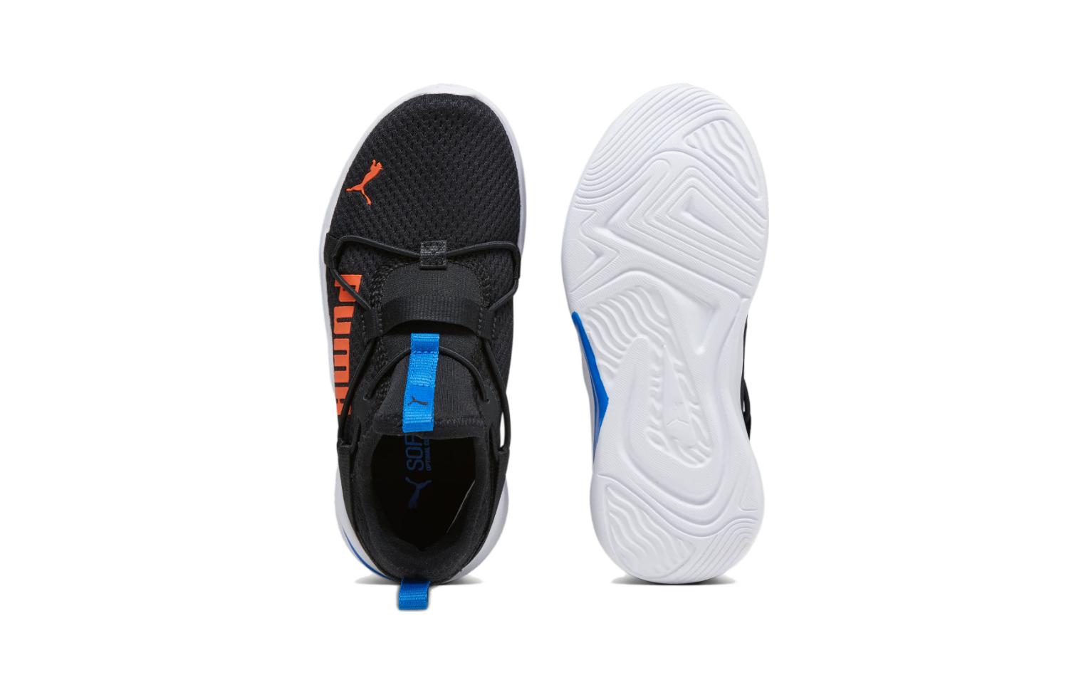 Shop Puma SoftRide Rift Pop Kanak-kanak 'Hitam Hot Heat' (Sekolah Rendah) 194774-19