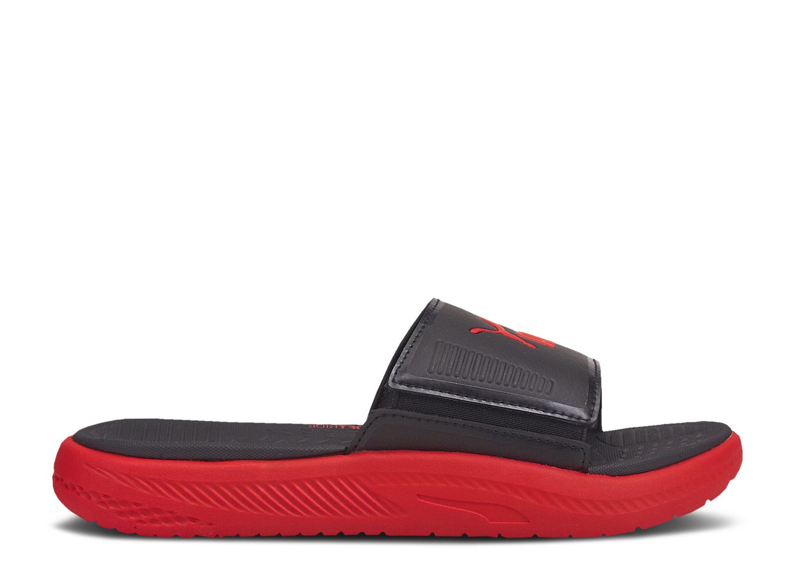 (Grade School) Puma Softride Slide 'Black Red' 384992-02