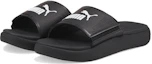 Lookbook Puma Softride Slide Ragazzo ''Nero Bianco'' (Grade School) 384992-01