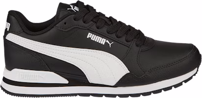 (Grade School) Puma ST Runner v3 Leather 'Black White' 384904-08 (Grade School) Puma ST Runner v3 Leather 'Black White' 384904-08