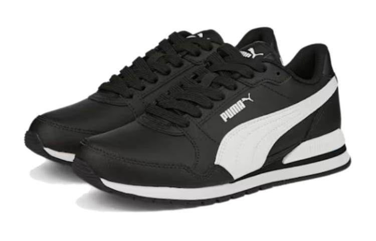 Lookbook GS プーマ STランナーv3 レザー 黒白 384904-08