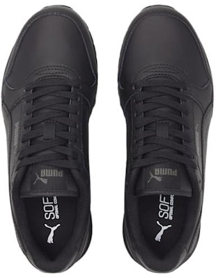 (Kanak-Kanak) Puma ST Runner v3 Kulit 'Hitam Pekat' 384904-01 Lookbook (Kanak-Kanak) Puma ST Runner v3 Kulit 'Hitam Pekat' 384904-01