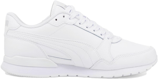 (Sekolah Dasar) Puma ST Runner v3 Kulit 'Triple White' 384904-02 Order (Sekolah Dasar) Puma ST Runner v3 Kulit 'Triple White' 384904-02