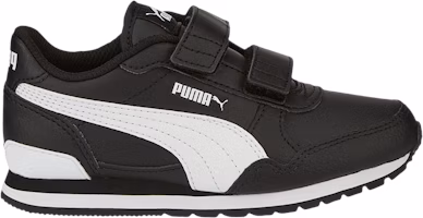(Grade School) Puma ST Runner v3 Leather Little Kid 'Black White' 384905-08 (Grade School) Puma ST Runner v3 Leather Little Kid 'Black White' 384905-08