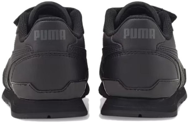Puma ST Runner v3 Kulit Anak-Anak 'Triple Black' (Kelas Sekolah) 384905-01 Shop Puma ST Runner v3 Kulit Anak-Anak 'Triple Black' (Kelas Sekolah) 384905-01